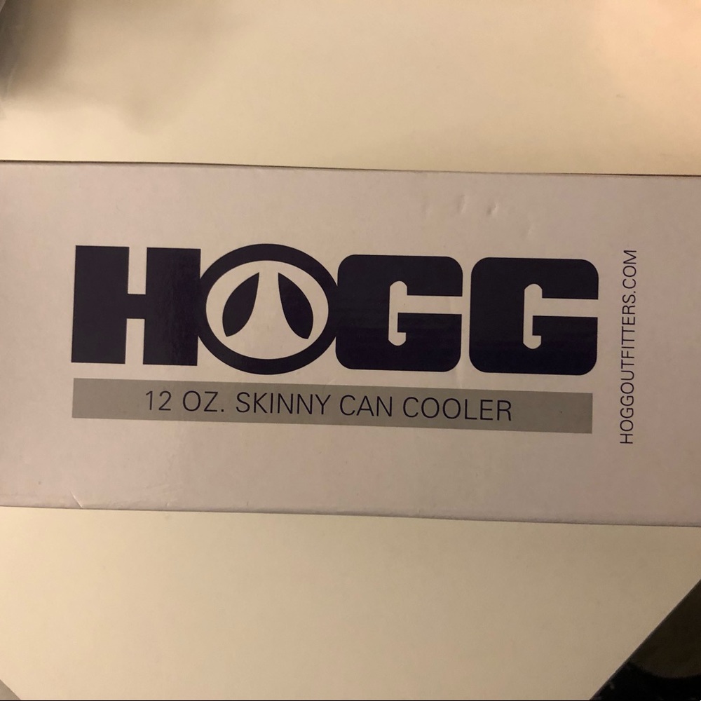 HOGG skinny can cooler NEW